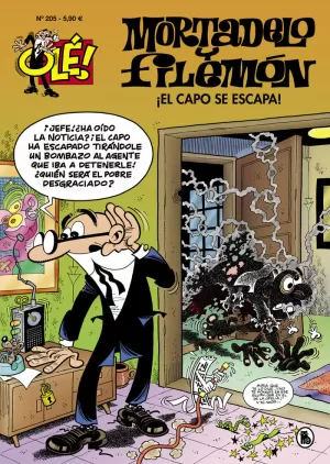 ¡EL CAPO SE ESCAPA! (OLÉ! MORTADELO 205)