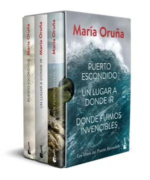 ESTUCHE MARIA ORUÑA (PUERTO ESCONDIDO + UN LUGAR A DONDE IR + DONDE FUIMOS INVENCIBLES)