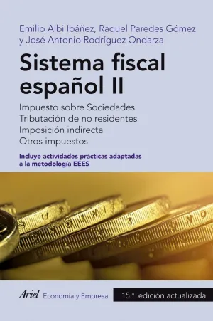 II.SISTEMA FISCAL ESPAÑOL.(15º EDICION ACTUALIZADA)