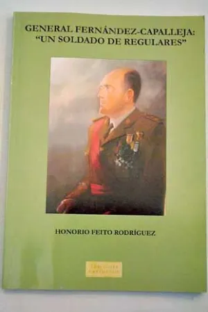 GENERAL FERNANDEZ CAPALLEJA. SOLDADO DE REGULARES